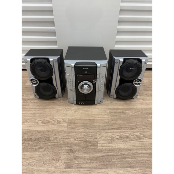 Sony MHC-GX250 Mini Hi-Fi Component Shelf Stereo System Radio CD Player Cassette - Picture 1 of 16
